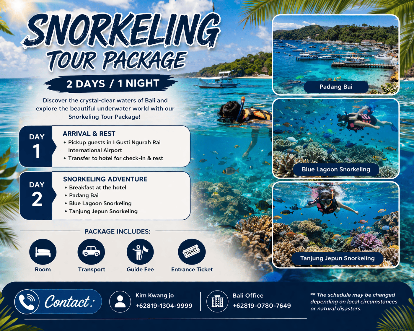 Snorkeling Tour Package